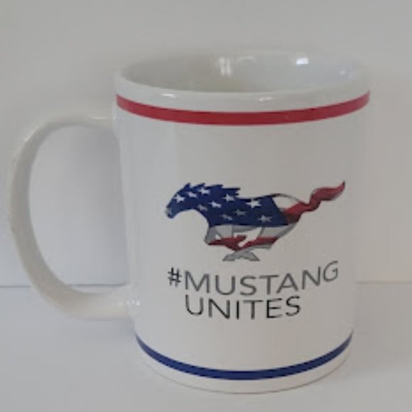 Set of 2 Ford Mustang Collectible Mugs Licensed Ford Products - Picture 4 of 5